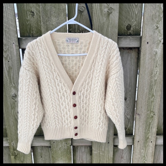 Highland Home Industries Sweaters - 100% Wool Cardigan